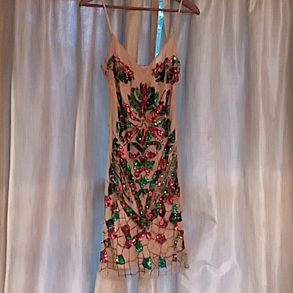 Beaded Cocktail Dress